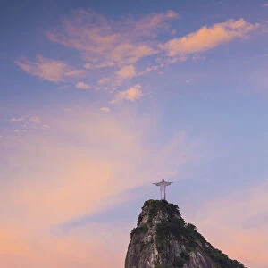 Statue of Christ the Redeemer on the Corcovado moountain, Rio de Janeiro, Brazil