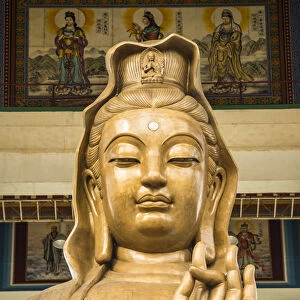 Statue of Kuan Yin the Goddess of Mercy, Kek Lok Si Temple, George Town, Penang Island