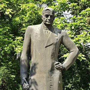 Statue of Nikola Piccolo (1792-1865), Bulgarian scientist and philosopher, he had