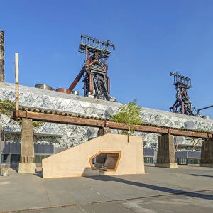 Former steel works museum at Belval, Esch-sur-Alzette, Kanton Esch, Luxembourg