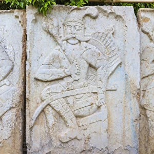 Stone relief from Khorshid palace, Pars Museum, Shiraz, Fars Province, Iran