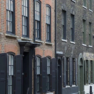 Streets around Brick Lane, East End, London, England, UK