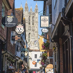 The streets of Canterbury, Kent, England