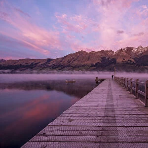 Sunrise at Glenorchy, Otago, New Zealand