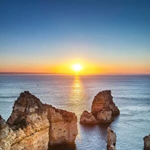 Sunrise, Ponta de Piedade, Lagos, Algarve, Portugal