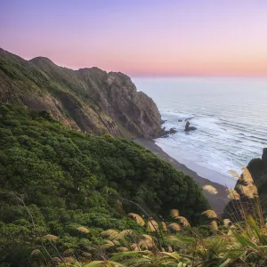 Sunset near Piha, Auckland, New Zealand