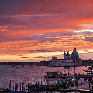 Sunset over Salute, Venice, Italy
