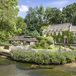 The Swan Hotel in Bibury, Cotswolds, Gloucestershire, England