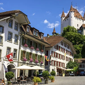 Switzerland, Berner Oberland, Thun town, Thun castle