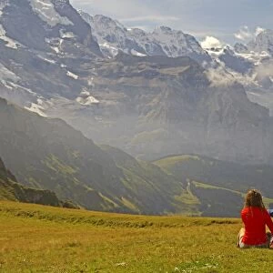 Switzerland, Bernese Oberland, Mannlichen