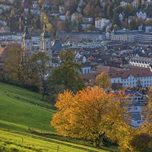 Switzerland, St. Gallen Canton, St. Gallen, Capital of Canton St. Gallen