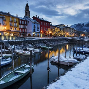 Switzerland, Ticino Canton, Lago Maggiore, Ascona