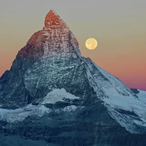 Switzerland, Valais, Zermatt, Gornergrat, Matterhorn