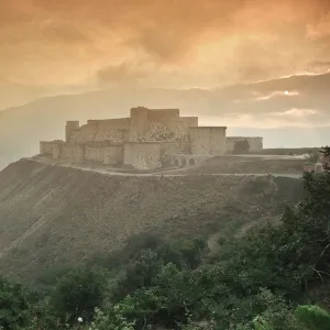 Syria, crusaders castle of Krak Des Chevaliers (Qala at al Hosn), a UNESCO Site