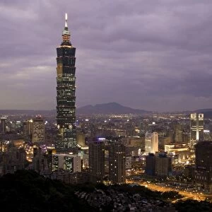 Taipei 101 skyscraper, Taipei, Taiwan