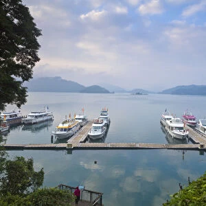 Taiwan, Nantou, Sun Moon Lake, Shuishe Pier