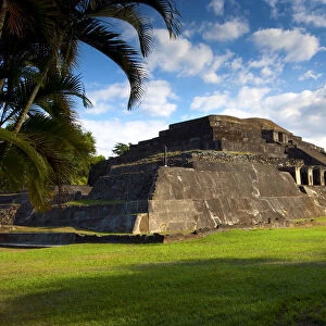 Tazumal Mayan Ruins, Located In Chalchuapa, El Salvador, Main Pyramid, Pre-Colombian