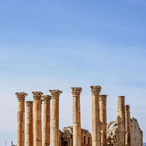 Temple of Artemis, Jerash, Jerash Governorate, Jordan