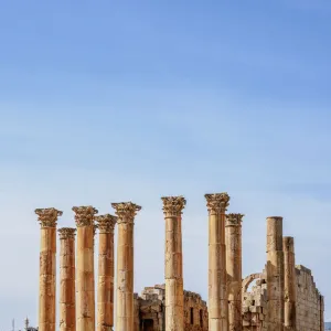 Temple of Artemis, Jerash, Jerash Governorate, Jordan