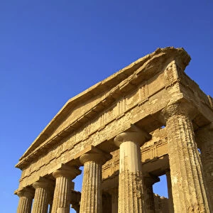 Temple of Concord, Valley of the Temples, Agrigento, Sicily, Italy