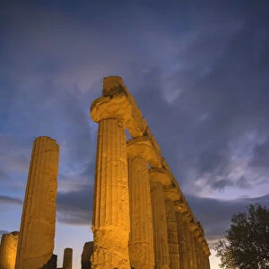 Temple of Juno, Valley of the Temples, Agrigento, Sicily, Italy
