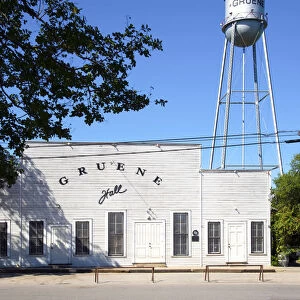 Texas, Gruene, Gruene Hall, 1878, Dance Hall, Country And Western Music, Historical