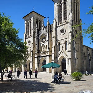 Texas, San Antonio, San Fernando Cathedral, Main Plaza, National Register Of Historic