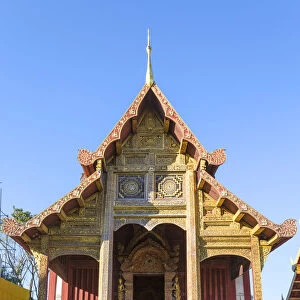 Thailand, Chiang Mai. Wat Phra Singh temple