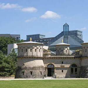ThAoningen fortress with Museum Drei Eichelen, Luxembourg
