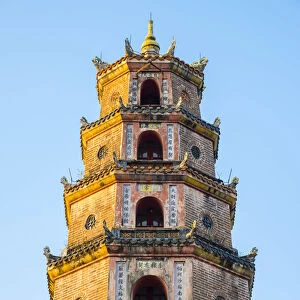 Thien Mu Pagoda (Chua Thien Mu), Hue, Thua Thien-Hue Province, Vietnam