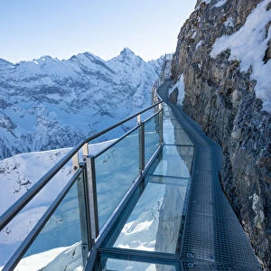 The Thrill Walk scenic trail, Birg, Berner Oberland, canton of Bern, Switzerland