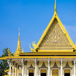Throne Hall (Preah Thineang Dheva Vinnichay) of the Royal Palace, Phnom Penh, Cambodia
