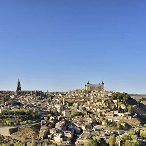 Toledo and the Tagus river in the evening, a Unesco World Heritage Site