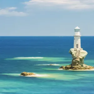 Tourlitis Lighthouse Print, Andros Island Tourlitis Lighthouse Print, Andros Island