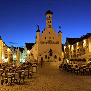 Townhall in Kempten, Allgaeu, Bavaria, Germany