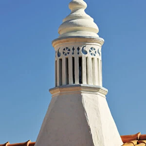 Traditional Algarve chimney, Portugal