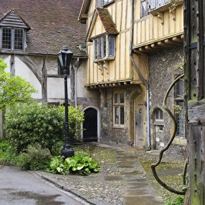 Traditional architecture in Winchester, Hampshire, UK
