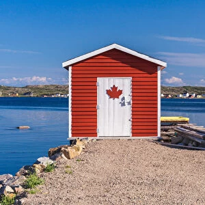 Traditional home of Joe Batts Arm, Fogo Island, Newfoundland and Labrador, Canada