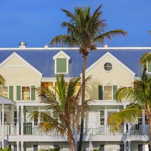 Traditional houses, Key West, Florida, USA
