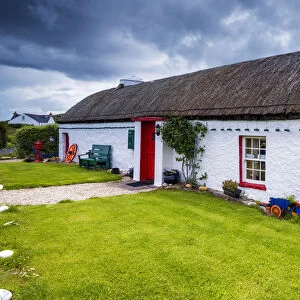 Traditional Irish Cottage, Inishowen Peninsula, Co. Donegal, Ireland