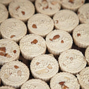 Traditional Macanese almond biscuits, Macau, China