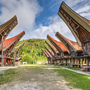 Traditional Toraja village, Rantepao, Tana Toraja, Sulawesi, Indonesia