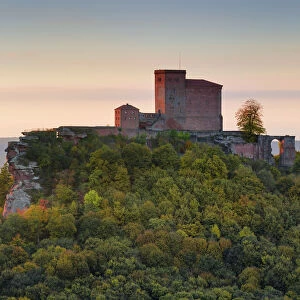 Trifels Castle, Annweiler am Trifels, Palatinate Forest, Rhineland-Palatinate, Palatinate, Germany, Europe