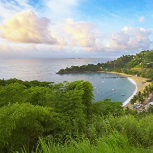 Trinidad and Tobago, Tobago Island, The Caribbean, Parlatuvier Bay, Overview