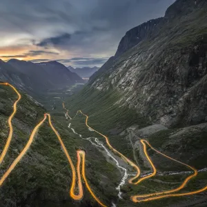 Trollstigen, More og Romsdal county, Norway