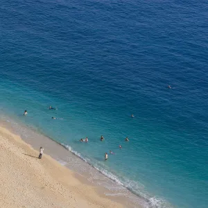 Turkey, Mediterranean coast, Kalkan, Kaputas Beach