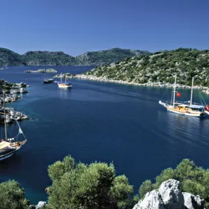 Turquoise Coast between Kale & Kas, Turkey