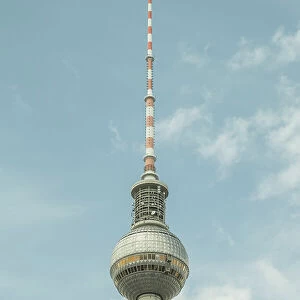 TV Tower (Berliner Fernsehturm), Alexanderplatz, Berlin, Germany