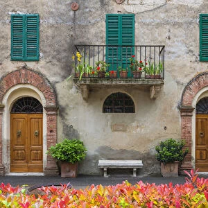 Twin Doors, Montisi, Tuscany, Italy