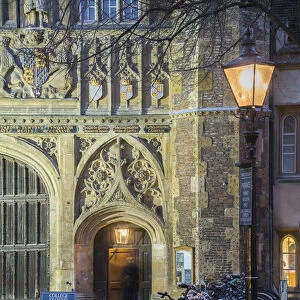 UK, England, Cambridge, Trinity College, Gatehouse